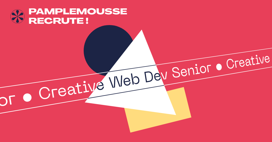 Image recrutement Creative Developer Senior